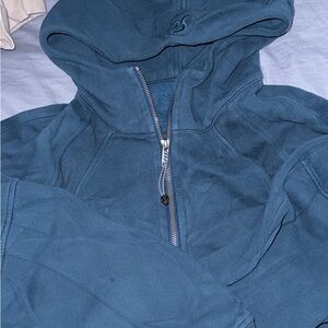 Lululemon Blue Zip-Up Hoodie